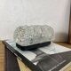 Rectangular wall light ceiling fixture transparent glass antique lamp