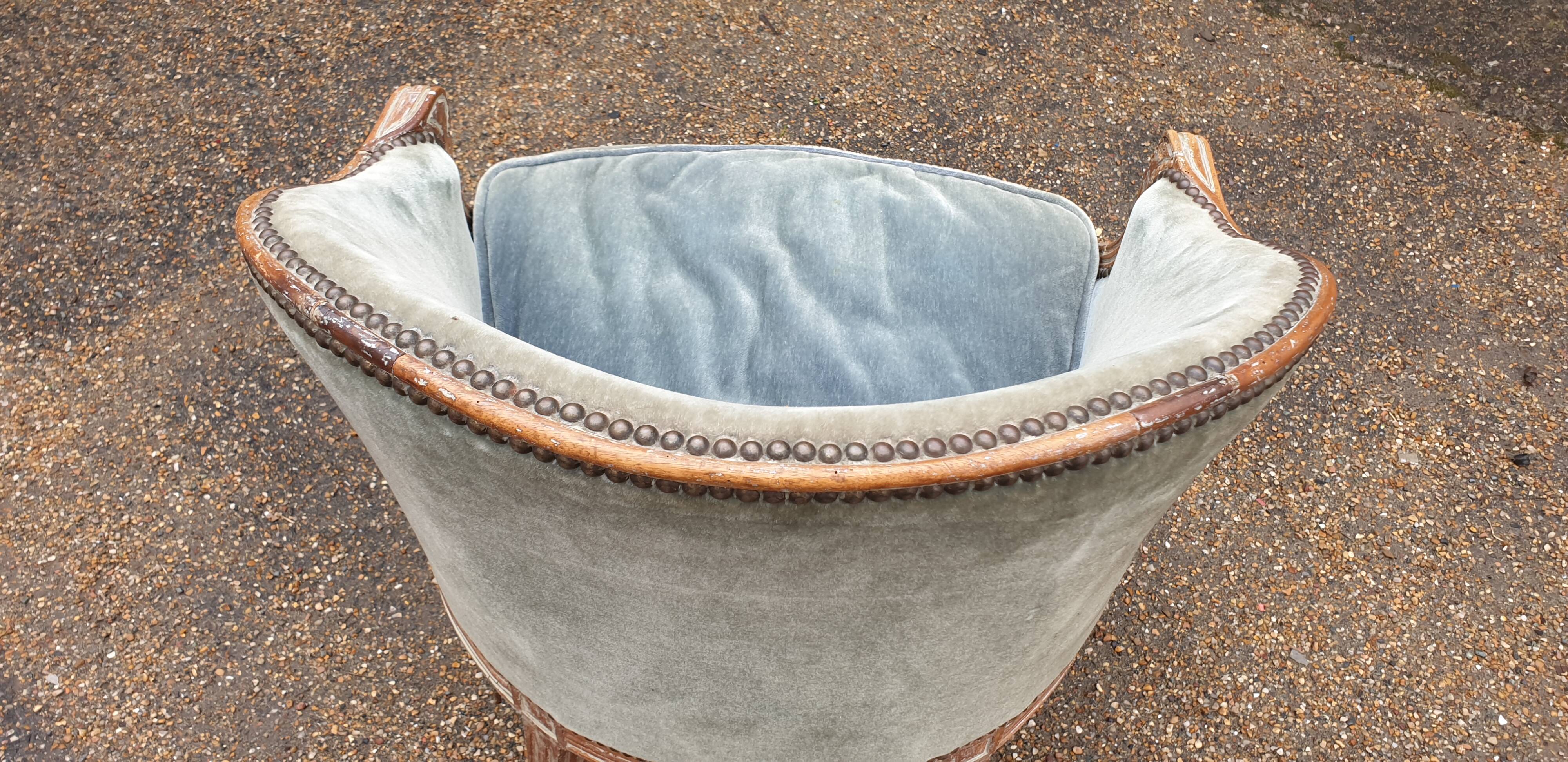 Louis XVI Armchair, 19th Century