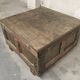 Coffee table industrial boot