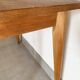 Vintage oak dining table from the 50s