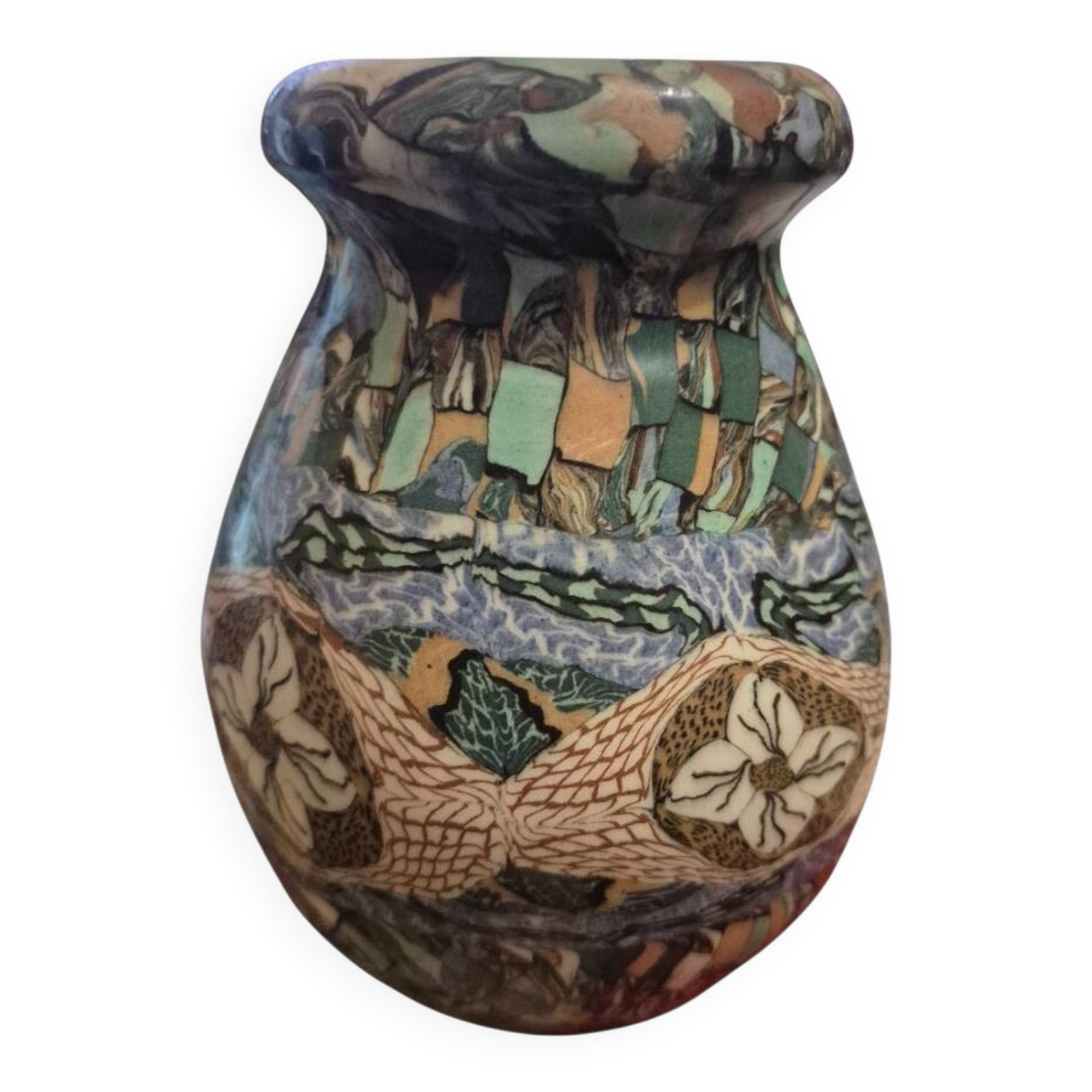 Vase signée Jean Germino Vallauris