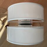 Pair of Guzzini half-spherical wall lamp, Olympus model