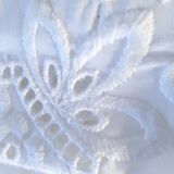 Embroidered tablecloth and 12 towels