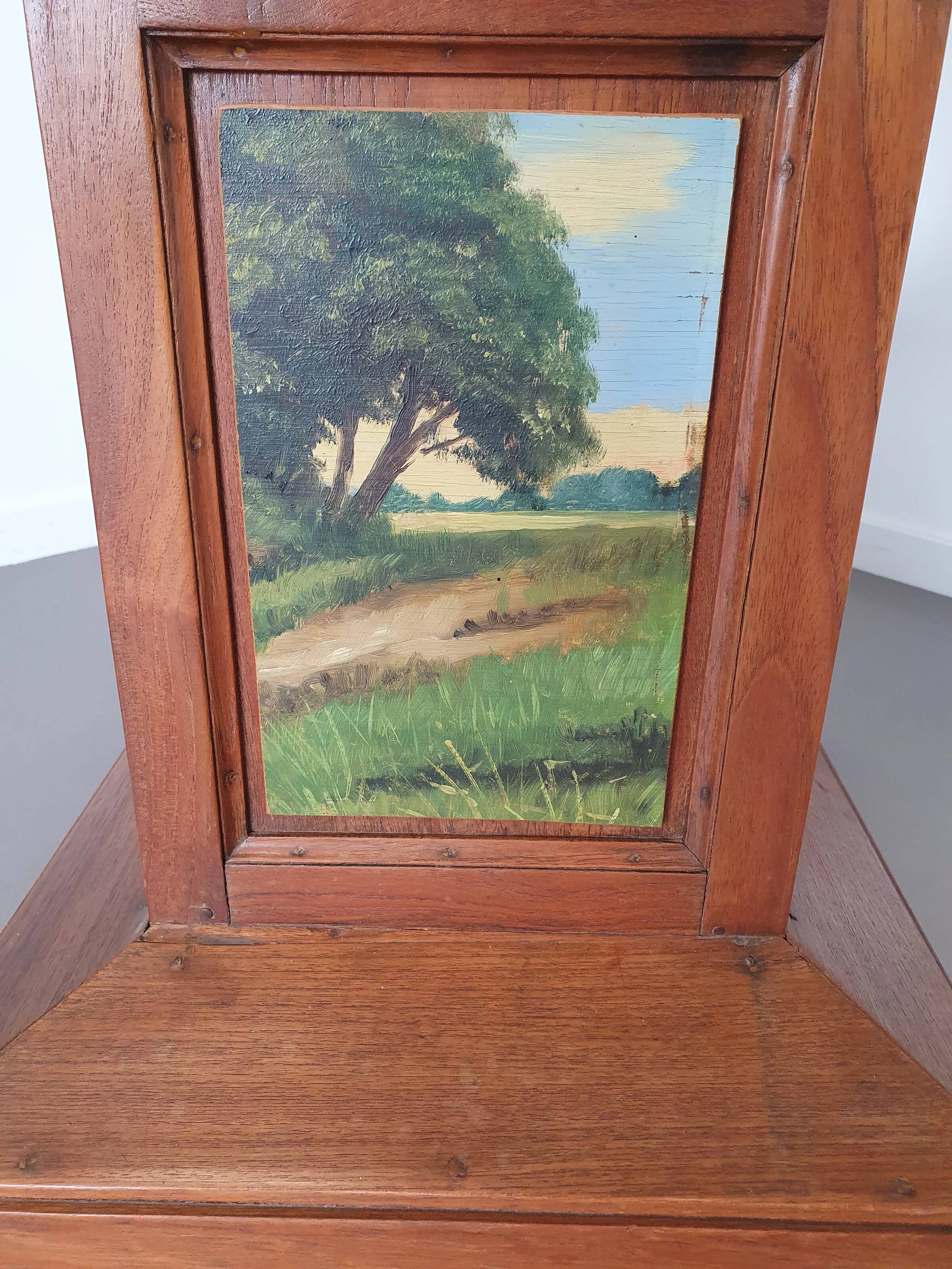 Indonesia table with marble top