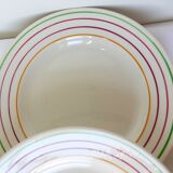 4 flat plates Gien model Jean