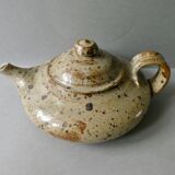 Pyrity sandstone tea, signed