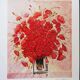 Michel Henry: Bouquet of Poppies, original signed silkscreen print
