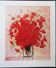 Michel Henry: Bouquet of Poppies, original signed silkscreen print