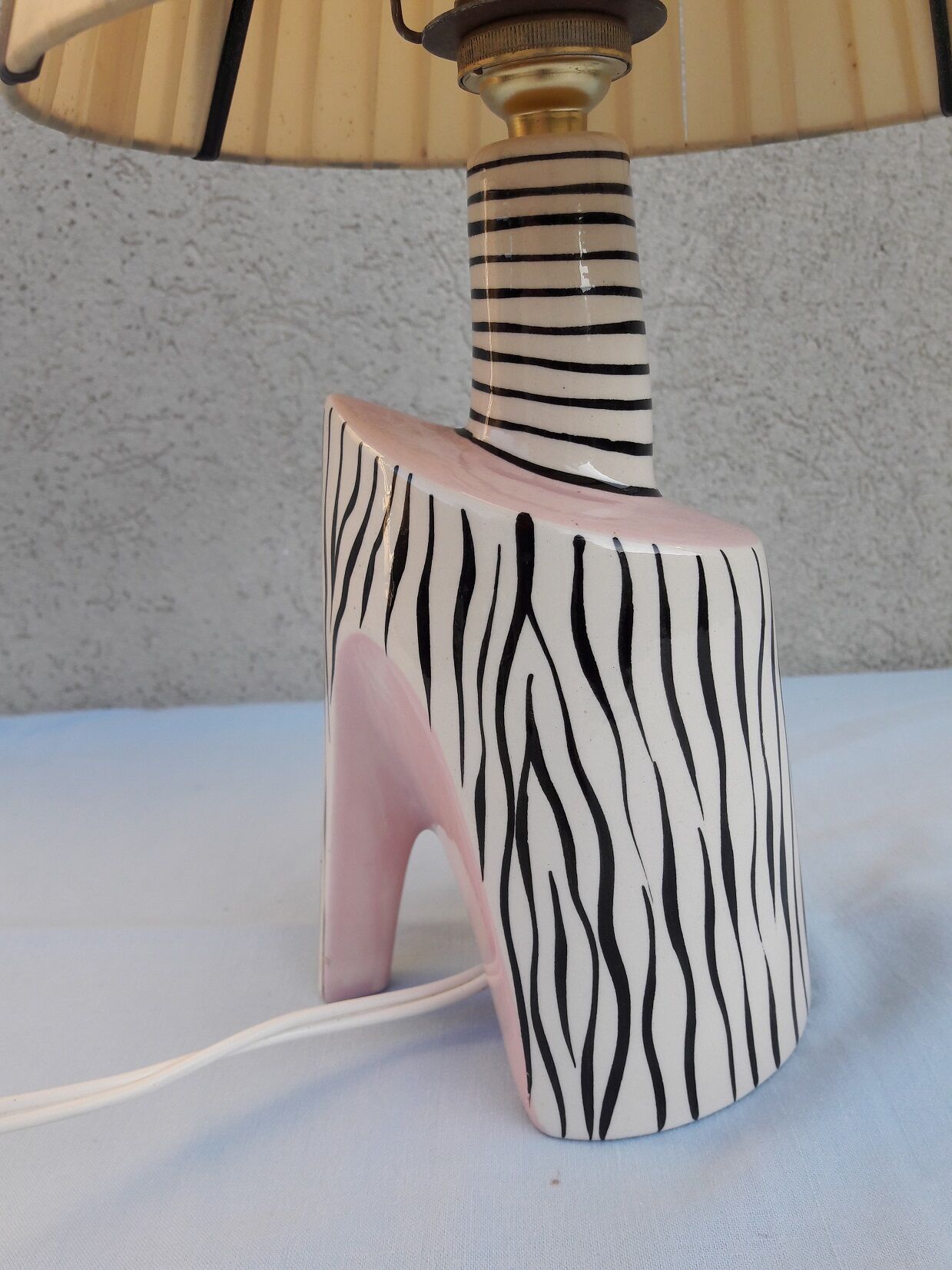 Lampe céramique design