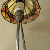 Lampe art déco en fer forgé