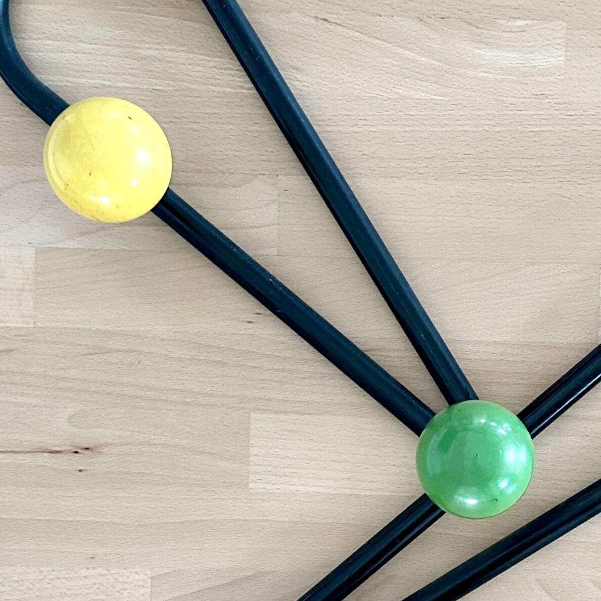 Vintage wall coat rack  France 1950s
