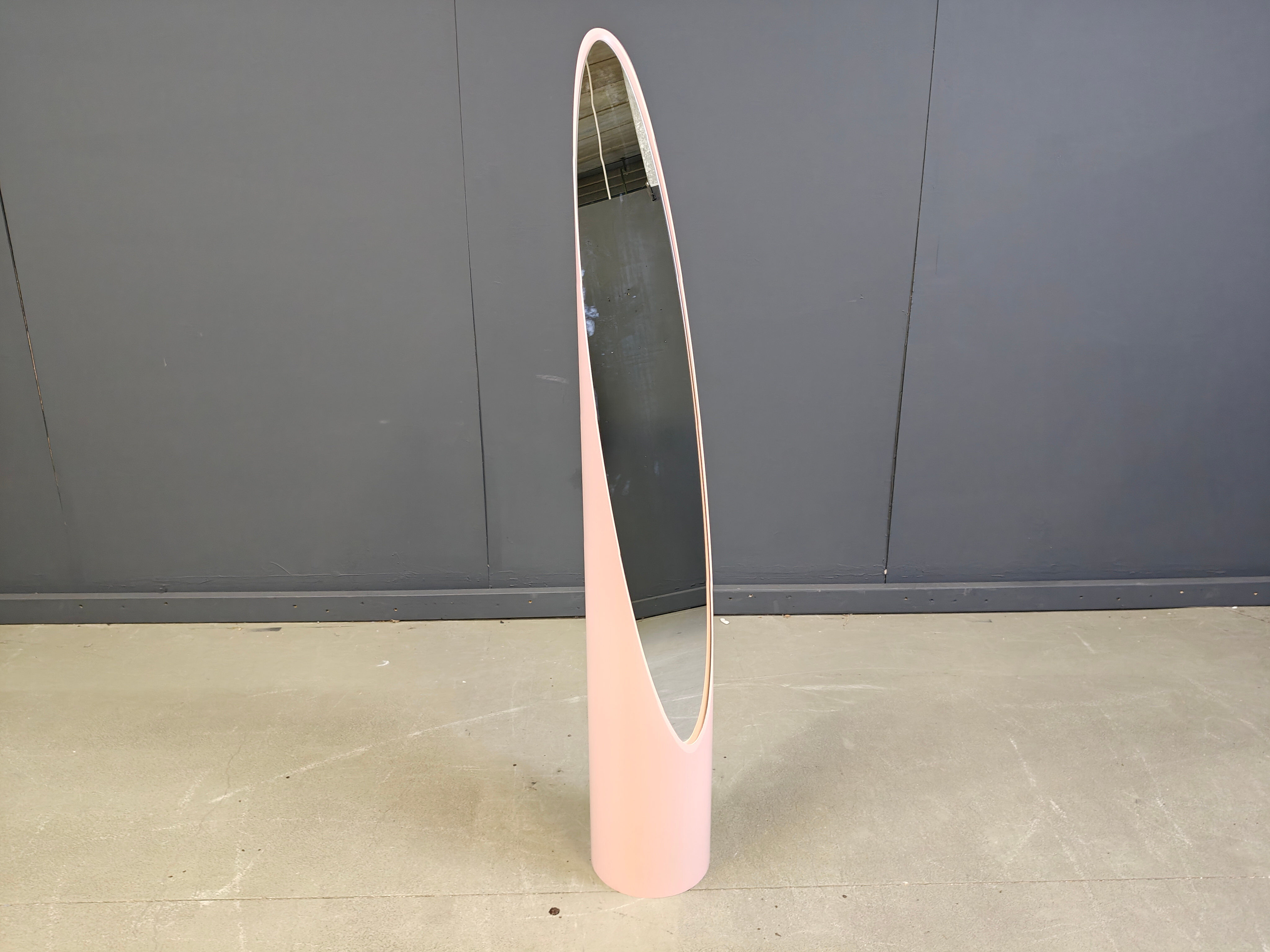 Unghia mirror by Rodolfo Bonetto, Italy 1970s