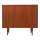Mahogany Cabinet with Lock Meblosprzęt Poland 1970s