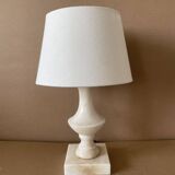 Old alabaster table lamp