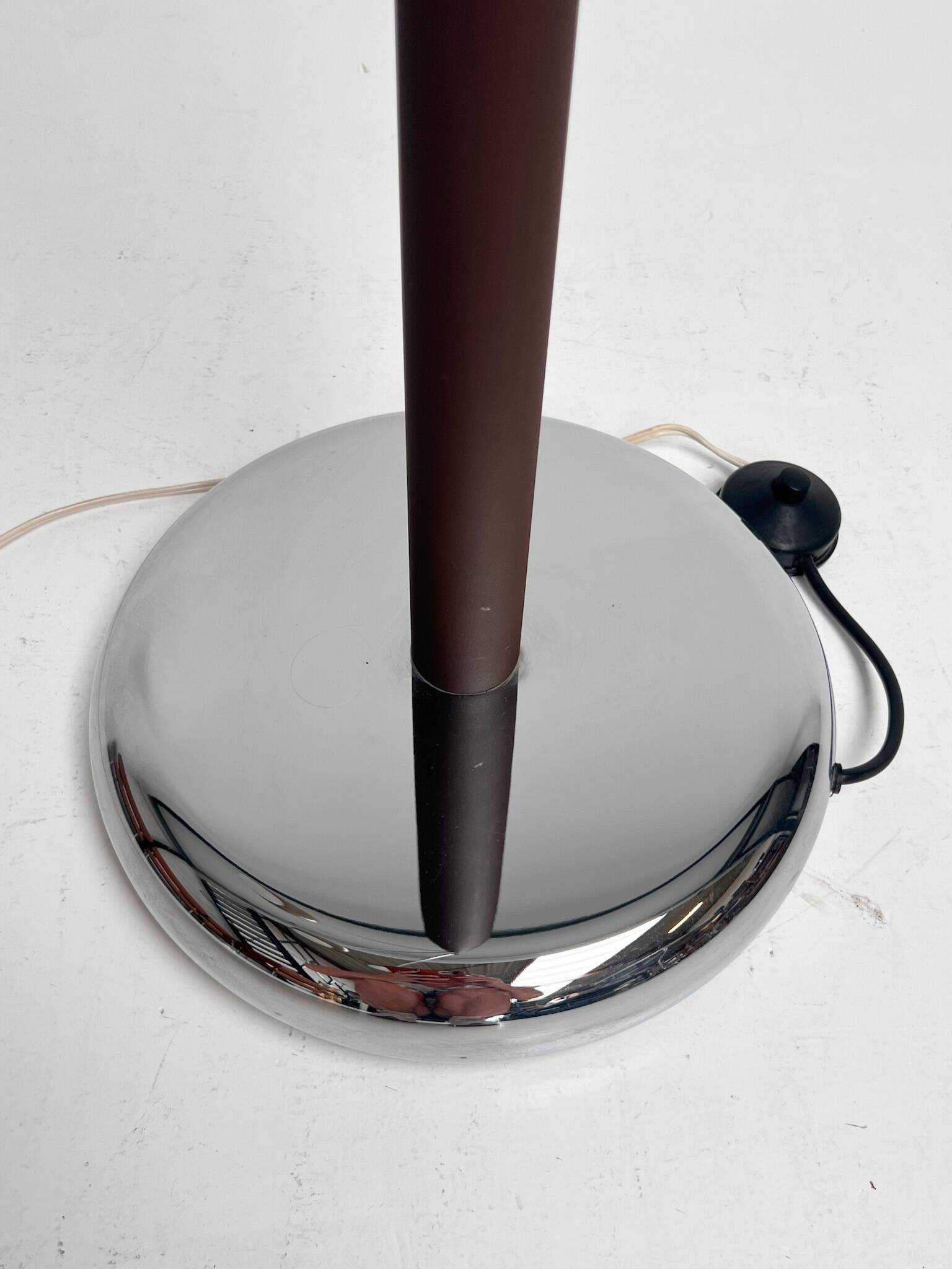 Space Age arc lamp by Dijkstra Lampen, 1970s