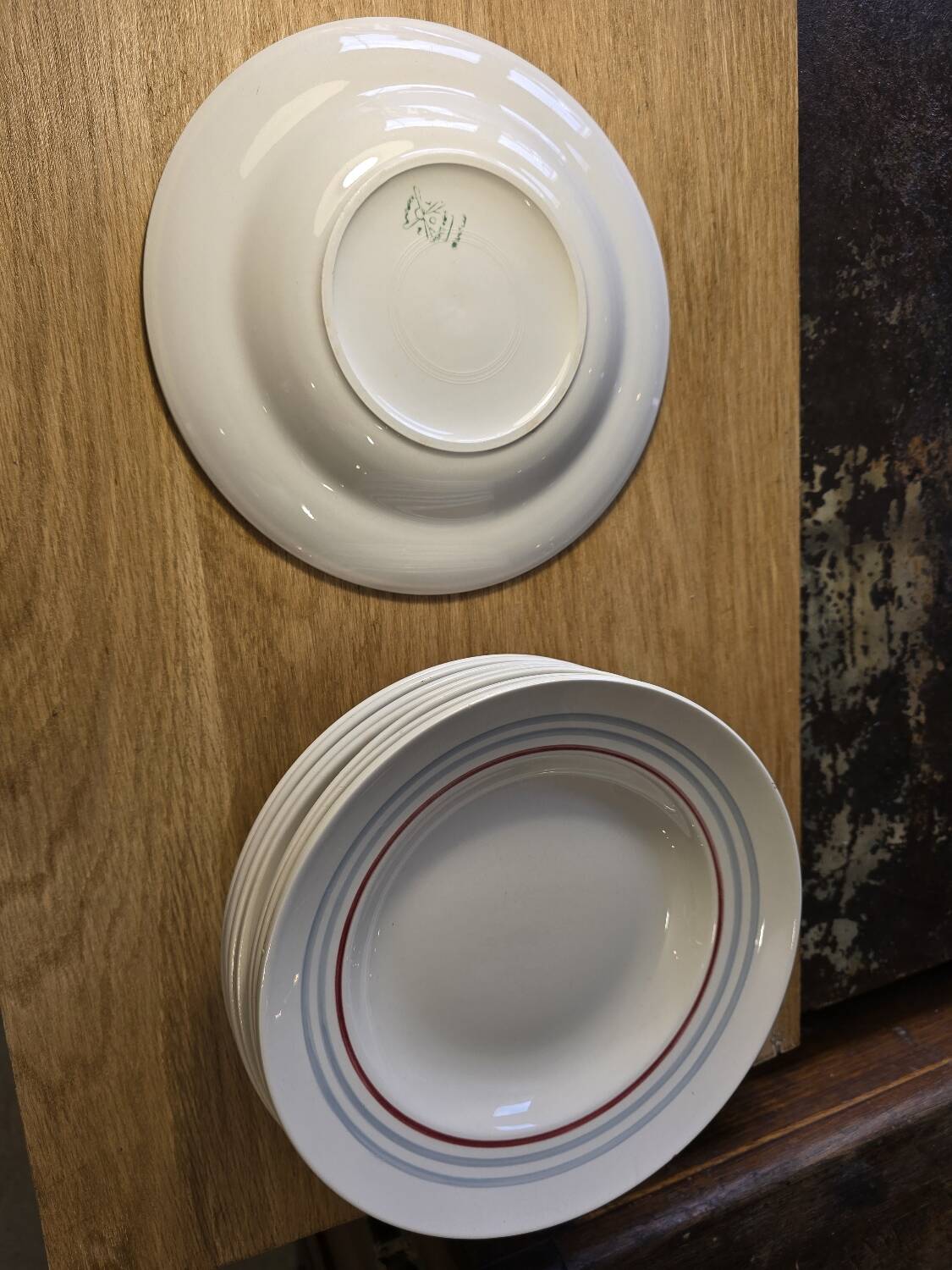 9 Moulin des Loups plates 1950 Stanislas model