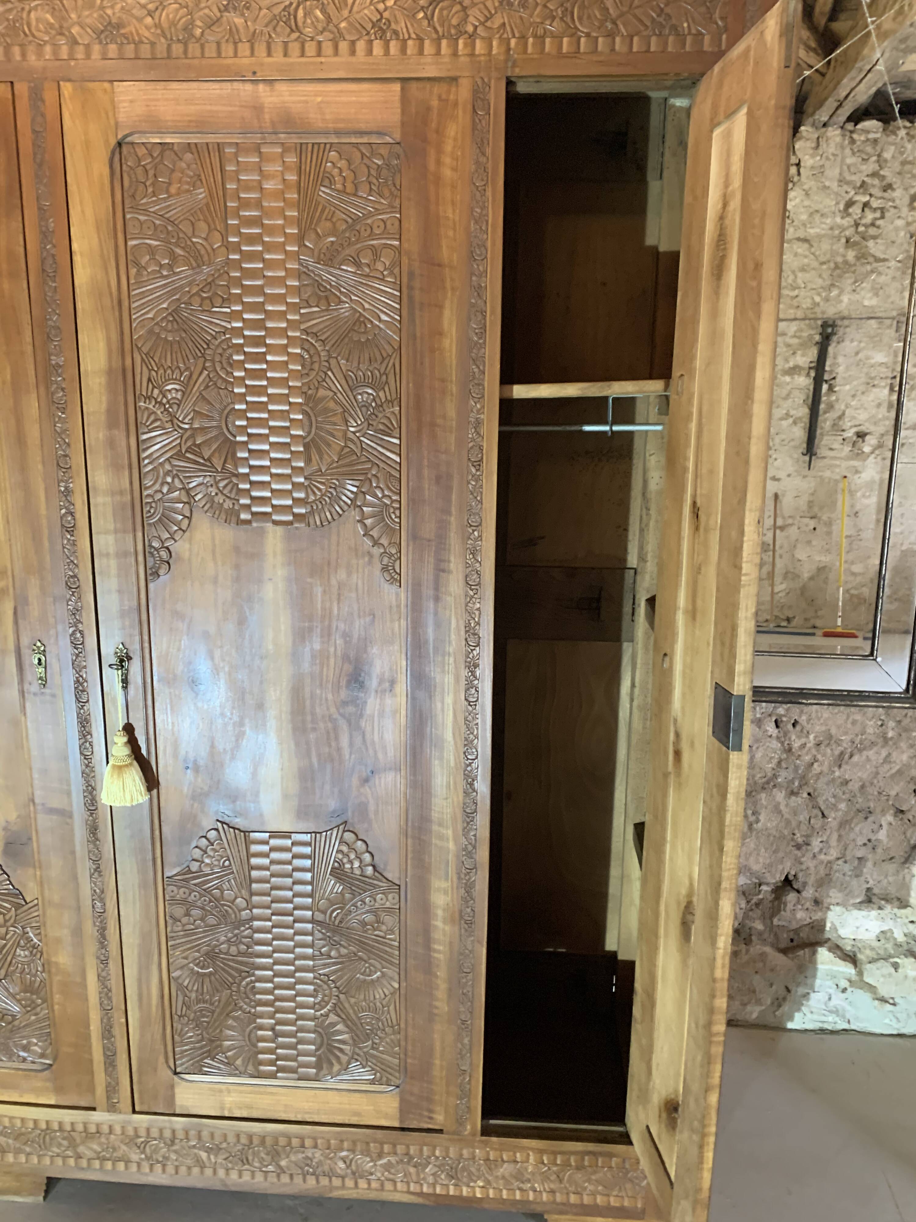 Art Deco wardrobe
