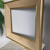 Frame in gilded wood and fabric 1950s/60s