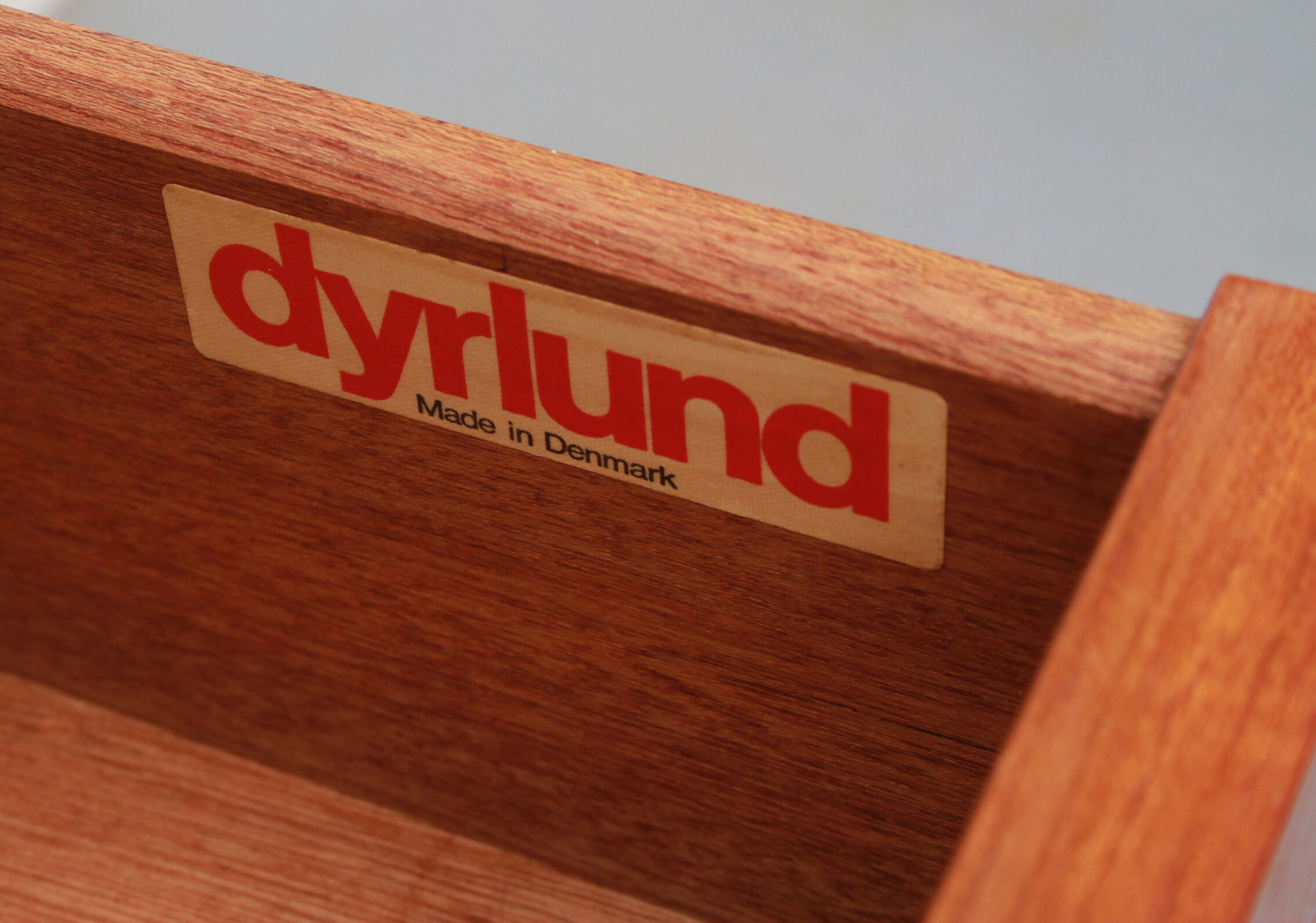 1960s secretary in teak, Dyrlund Denmark