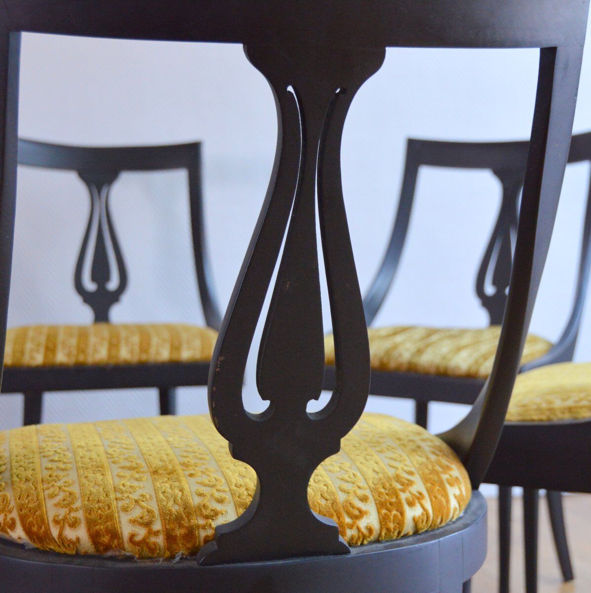 Suite de 6 chaises Art déco 1930