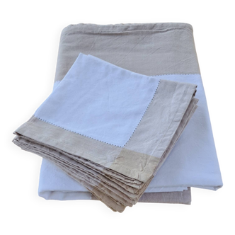 Nappe et serviettes