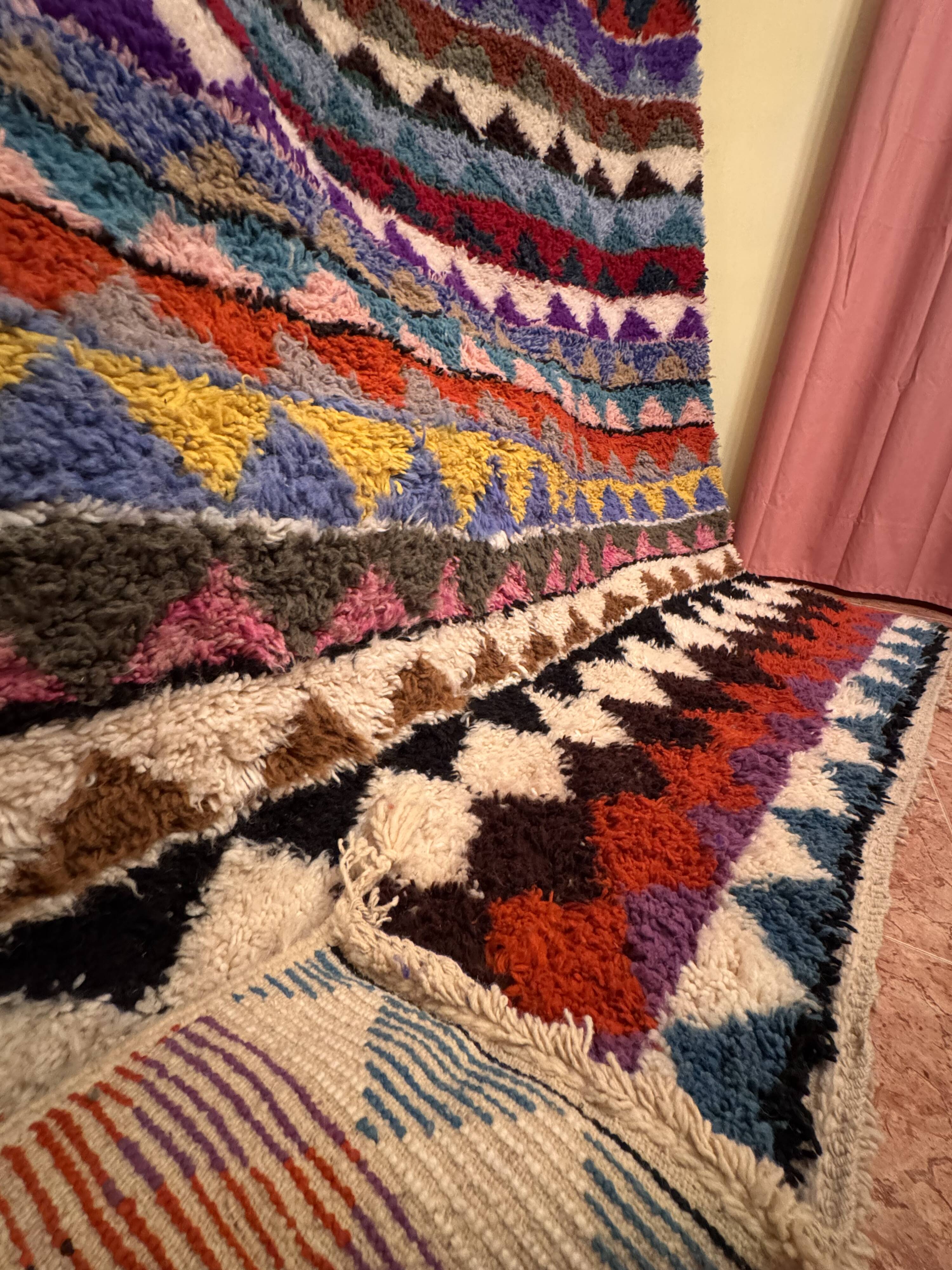 Handmade Berber wool rug 300X200 cm