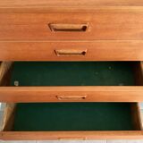 Vintage Scandinavian enfilade from the 60s in teak