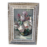 Flower painting signed Louis Pastour