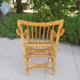 Fauteuil enfant en rotin