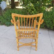 Fauteuil enfant en rotin
