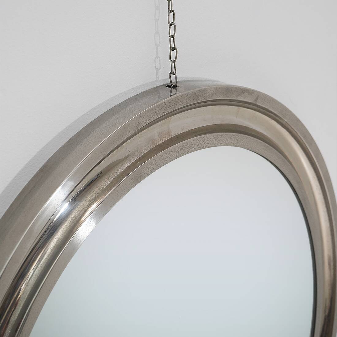 Wall mirror "Specchio" by Sergio Mazza for Artemide, 1960s.