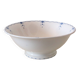 Large Terre de Fer salad bowl, Saphir model, Sarreguemines, French manufacturer