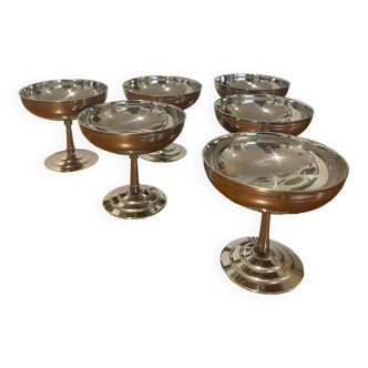 Stainless steel ice cream cups Rémy Létang