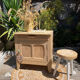 Parisian buffet (jam cupboard) in raw beech / drawer.