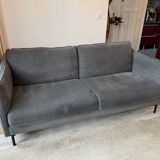 Grey 3 seater sofa - high quality