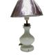 Classical bedside lamp from Holmegaard, Denmark, 1970s