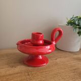 La Redoute x Selency ceramic candle holder 12 red