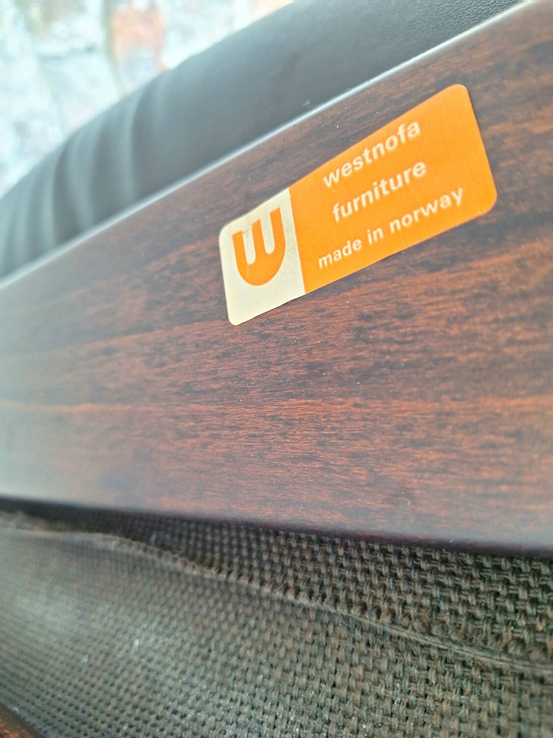 Vintage Panter recliner chair, designer Arnt Lande for Westnofa