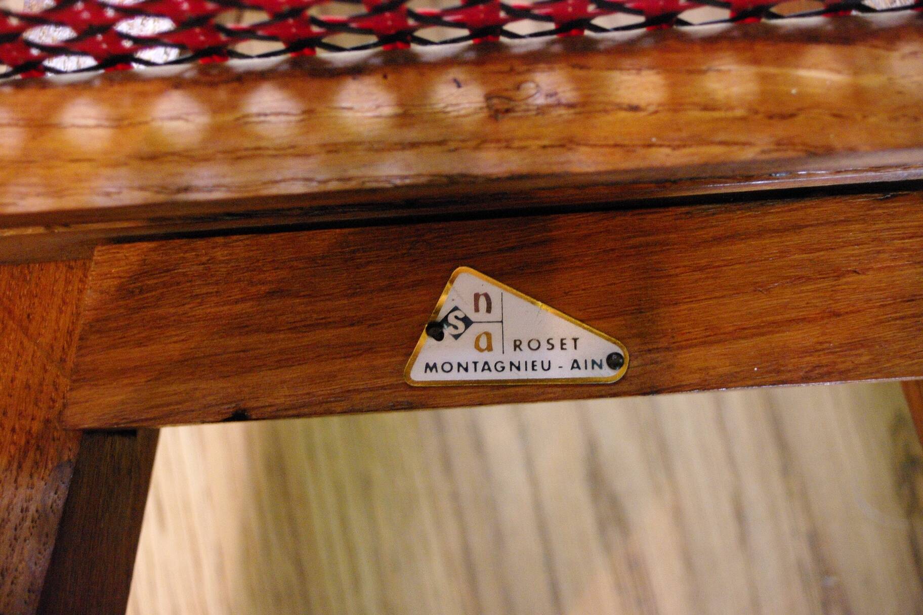 Rare vintage chair by pierre cruège for roset