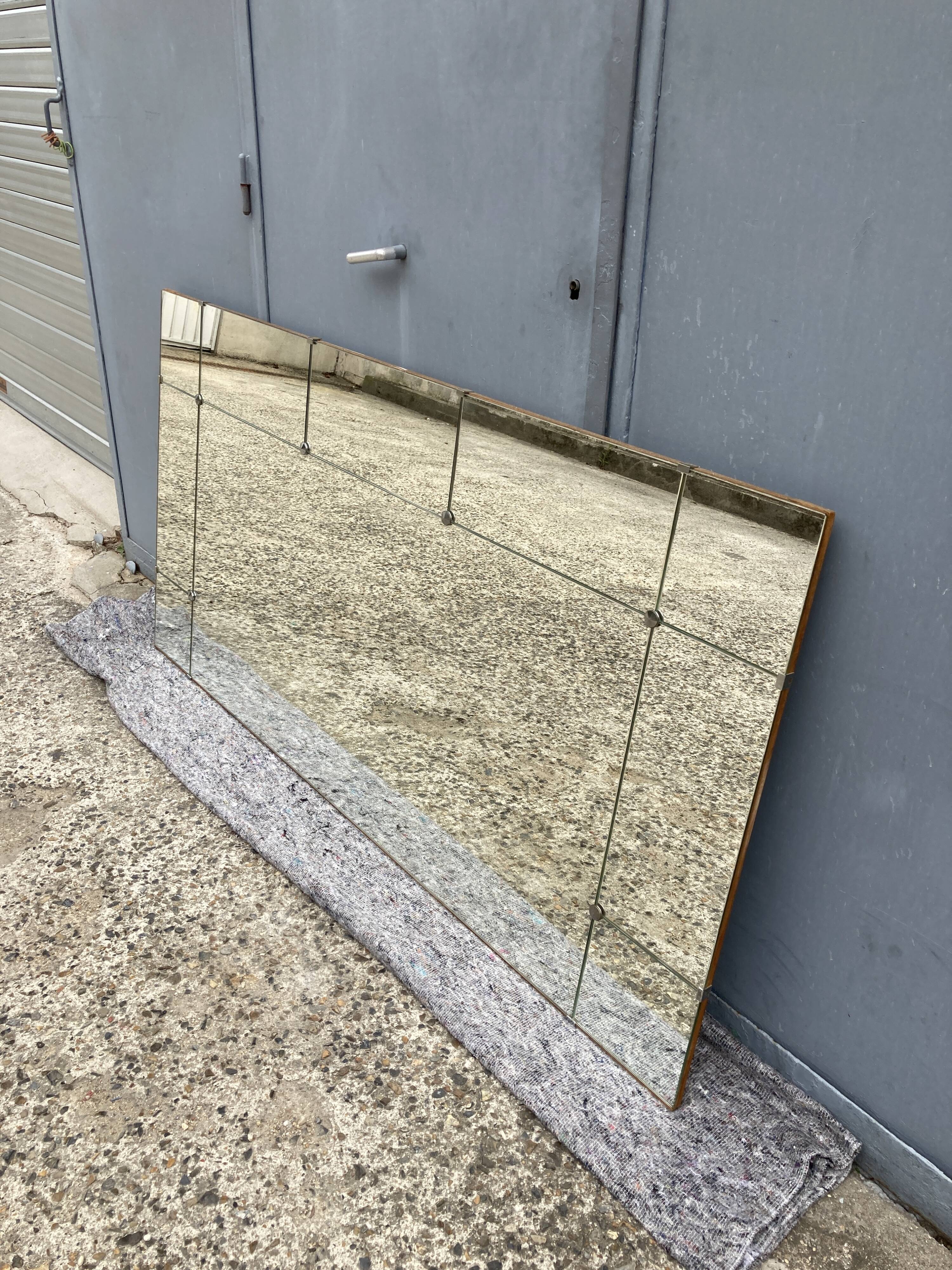 70s brasserie mirror 180x90cm