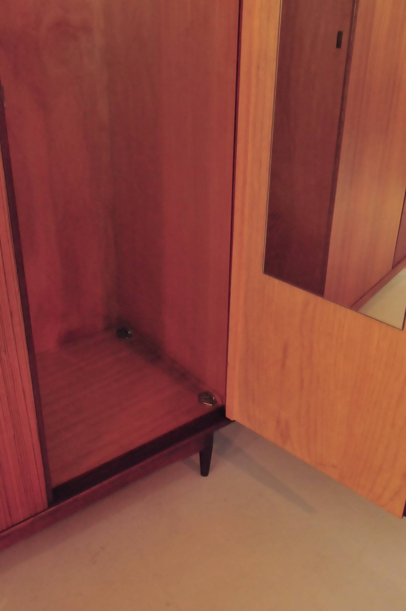 Vintage 3-door wardrobe