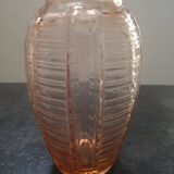 Art deco glass vase 1930