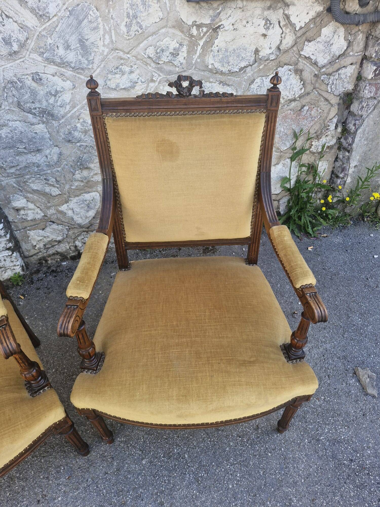 Paire de fauteuils