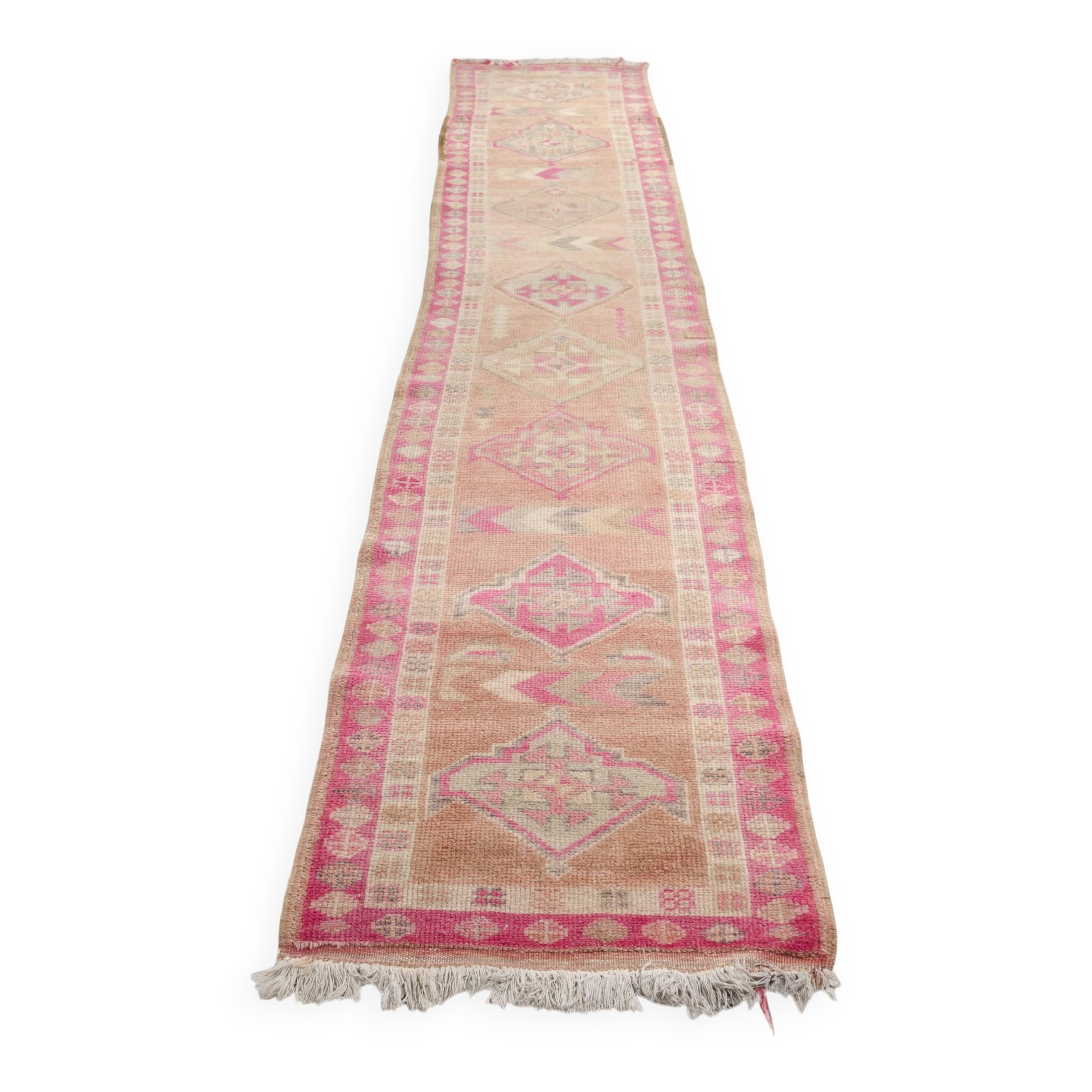 Anatolian Antique Hallway Runner Rug