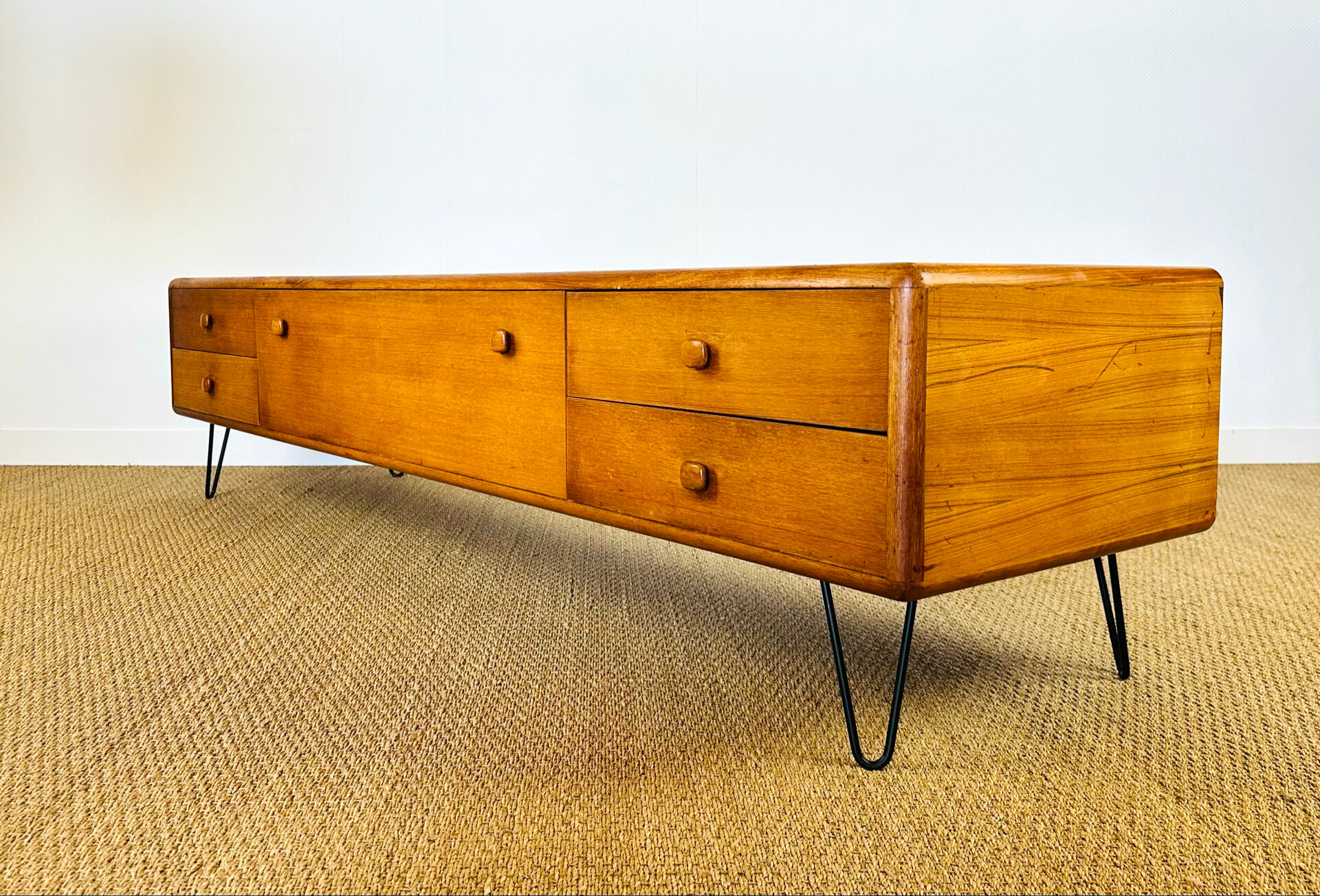 Enfilade scandinave en teck 1960