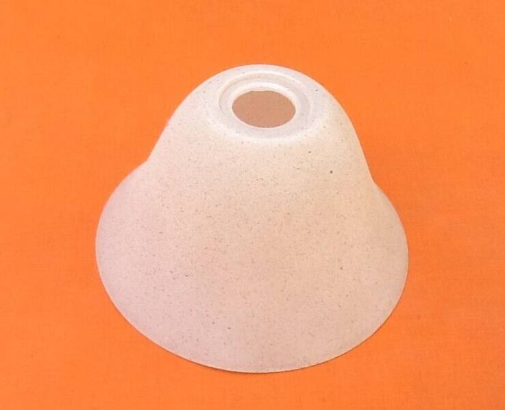 Table lamp Bell shade / Tulip granite glass