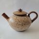 Large artisanal sandstone teapot