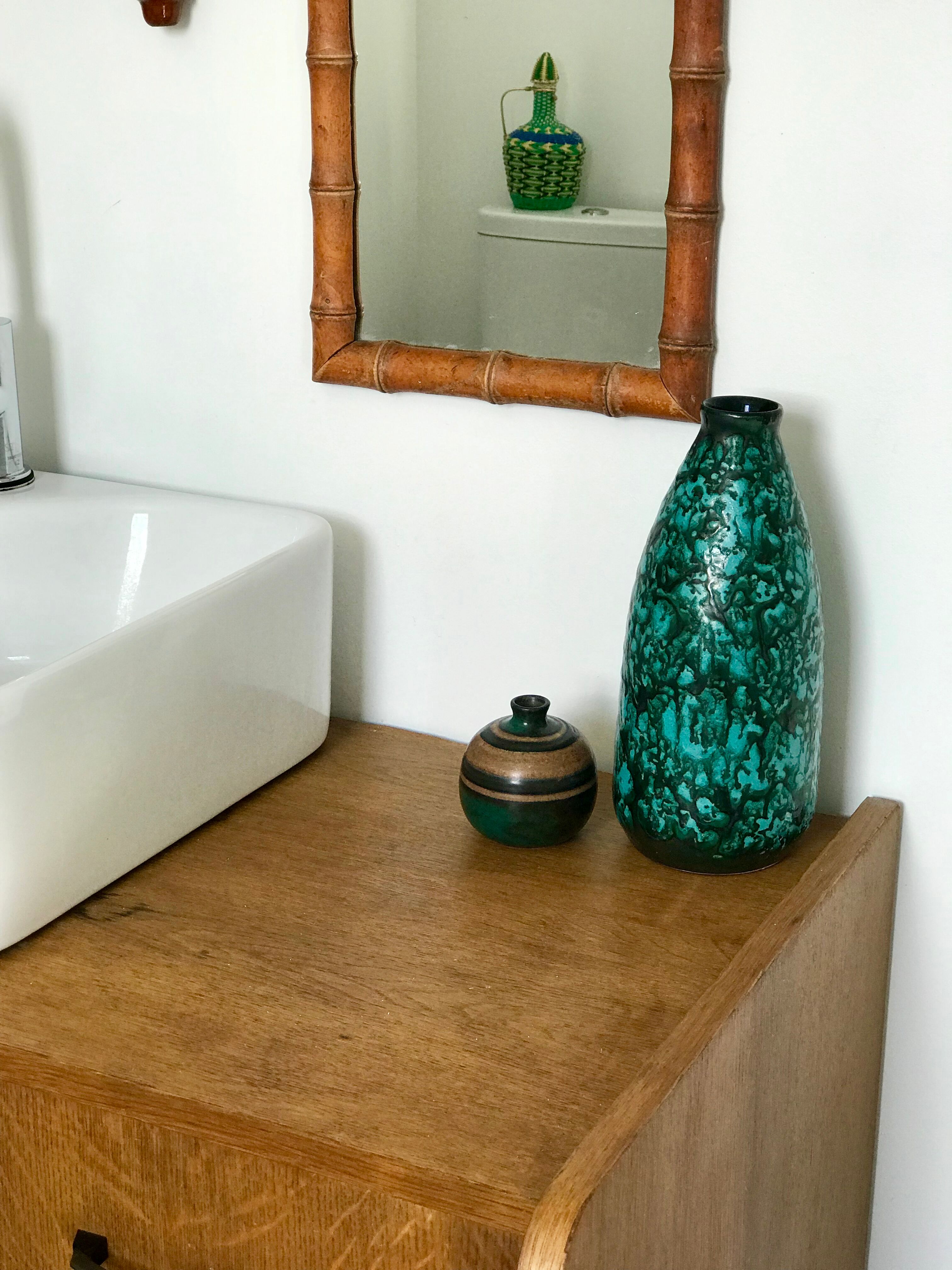 Vase en céramique vintage