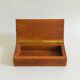 Boîte en bois faite main L25cm