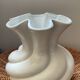 Vintage twisted porcelain vase